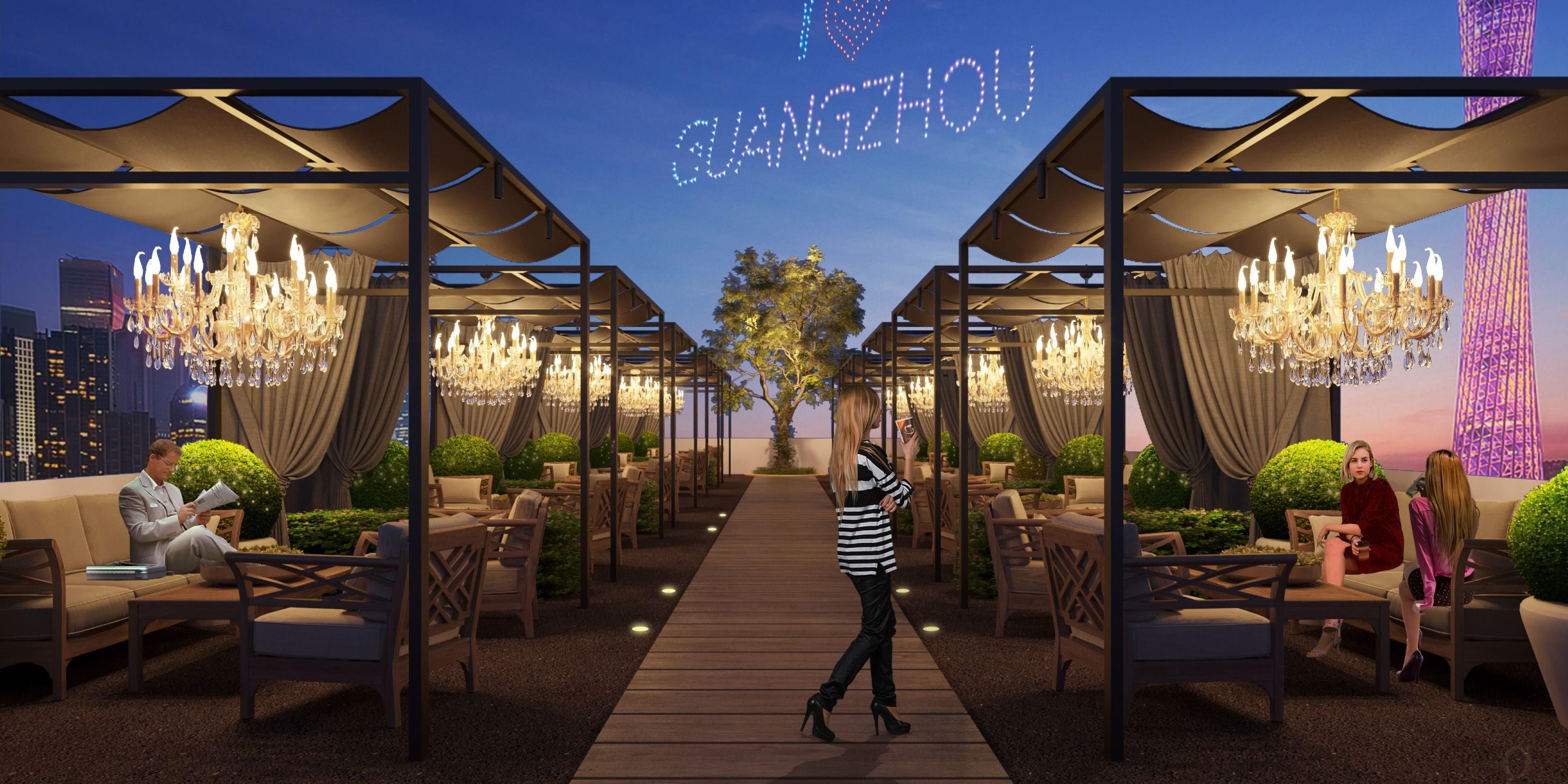 廣州海心沙英迪格酒店外觀圖